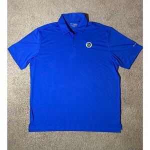 SUNNEHANNA Country Club Columbia Golf Johnstown, PA Blue Mens Polo Shirt 2XL XXL